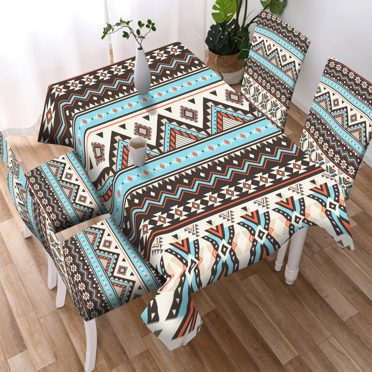 Native Chair Covers Multi Pattern Culture Design Native American Tablecloth - Chair cover ...