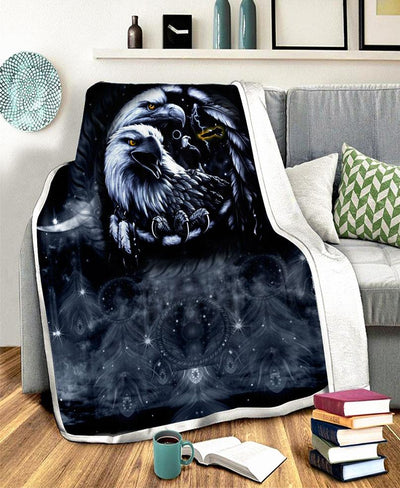 Native Black Fleece Blanket