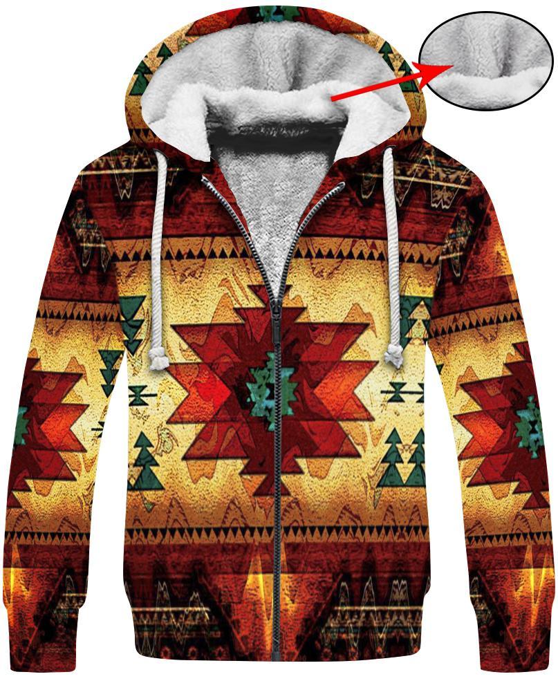 Native Pattern 3D Hoodie - Native American Pride Shop