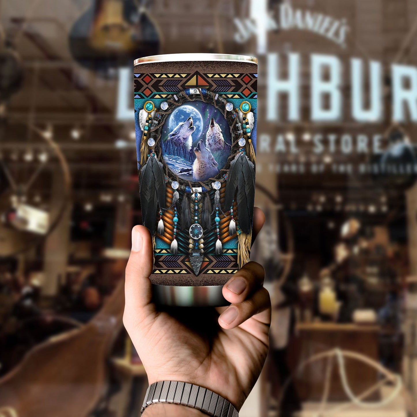 Native Wolf Tumbler NBD