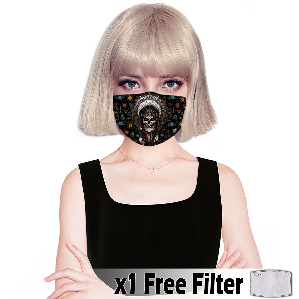 Native American Print Mask 01 NBD