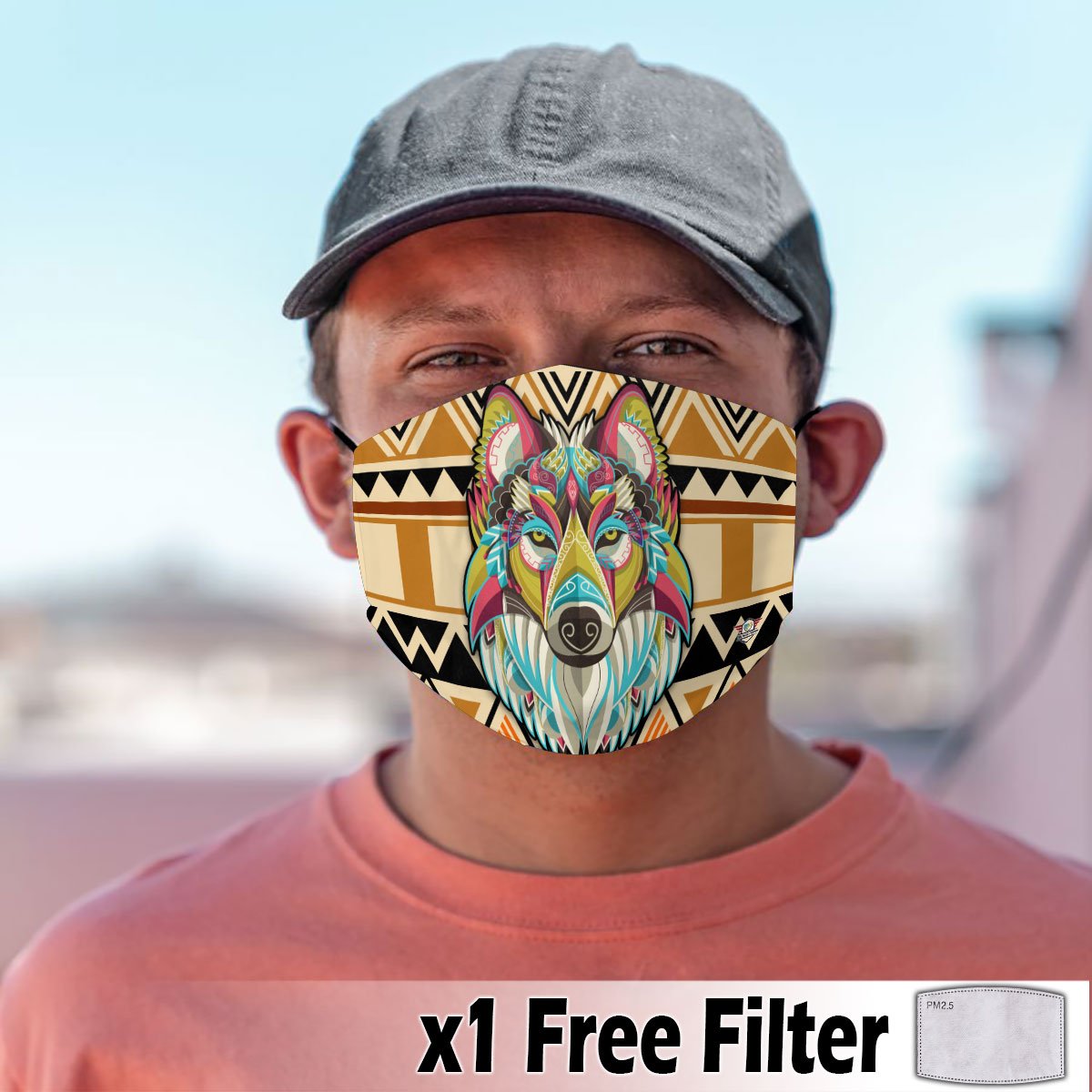 Native American Print Mask 04 NBD