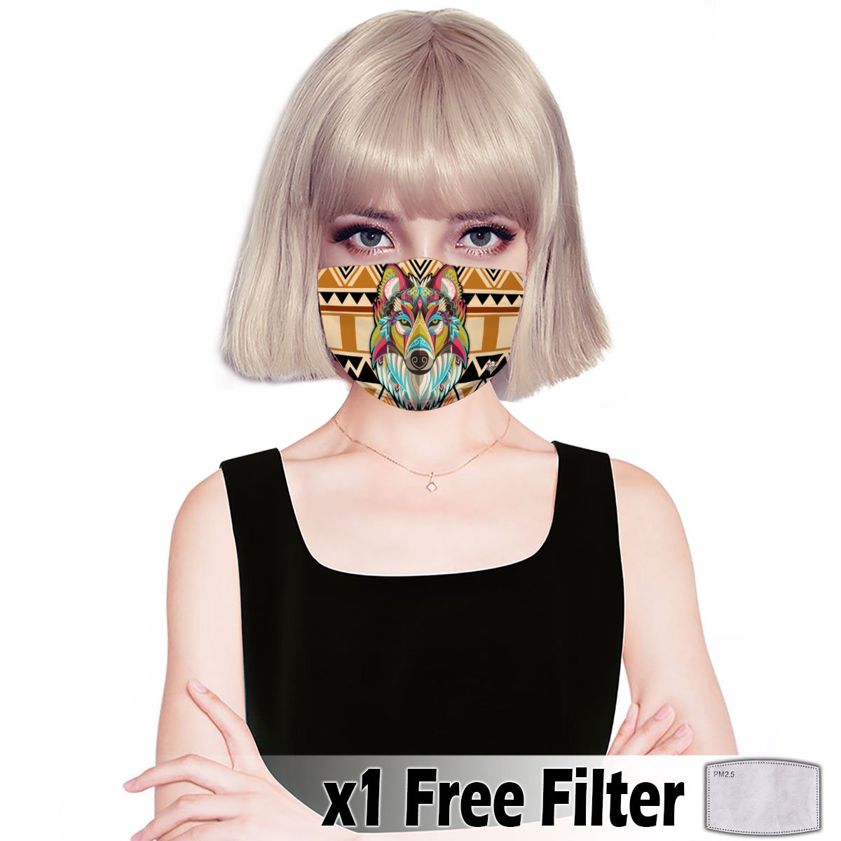 Native American Print Mask 04 NBD