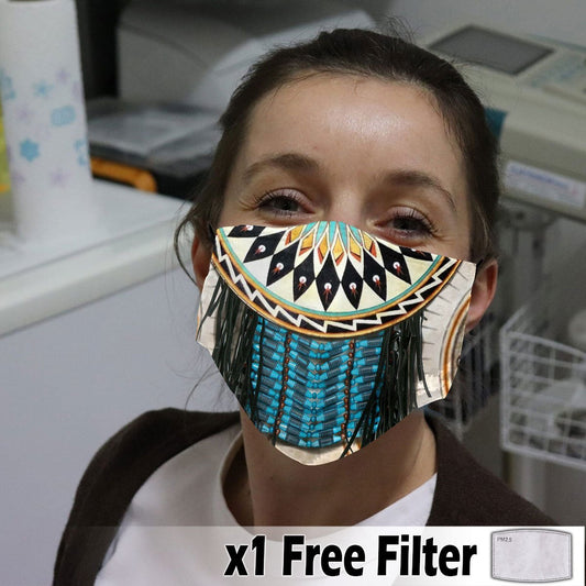 Native American Print Mask 06 NBD