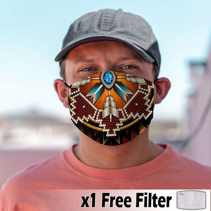 Native American Print Mask 08 NBD