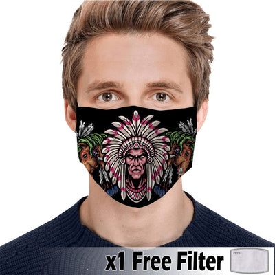 Native American Print Mask 11 NBD