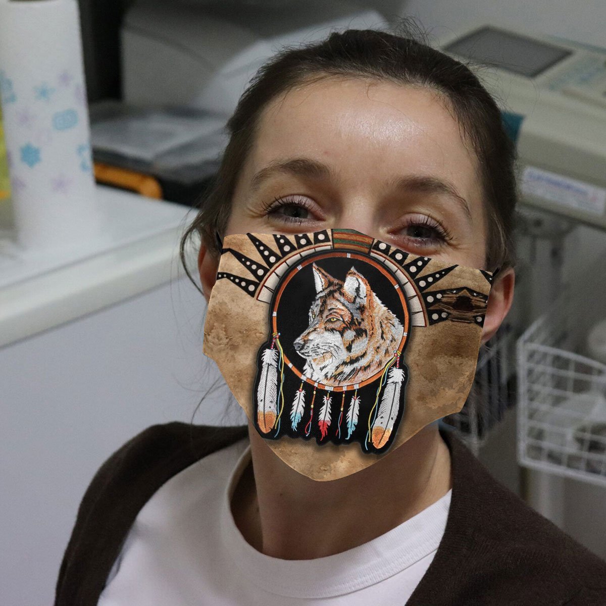 Native American Print Mask 16 NBD