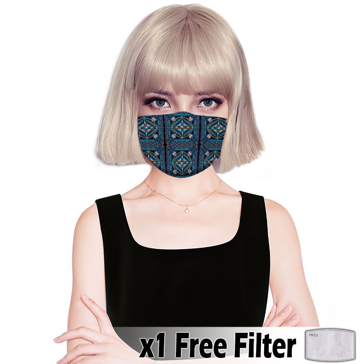 Native American Print Mask 21 NBD