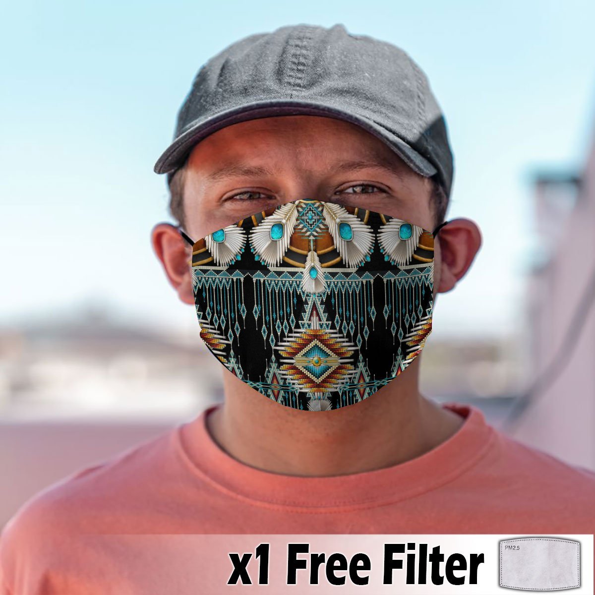 Native American Print Mask 22 NBD