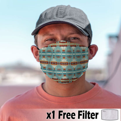 Native American Print Mask 28 NBD