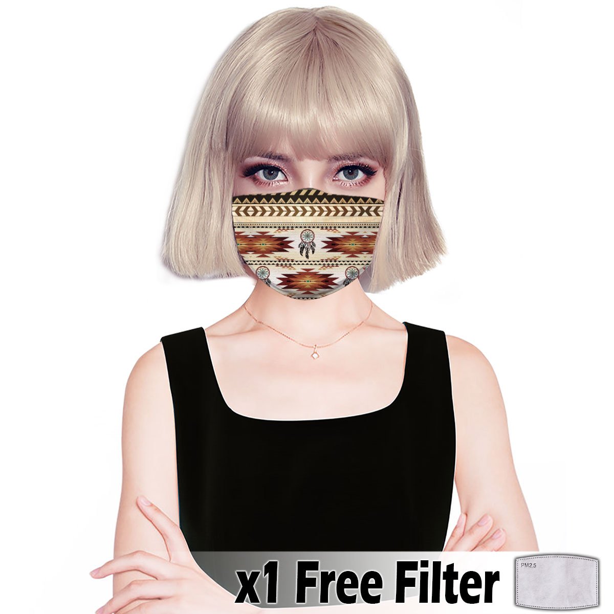 Native American Print Mask 31 NBD