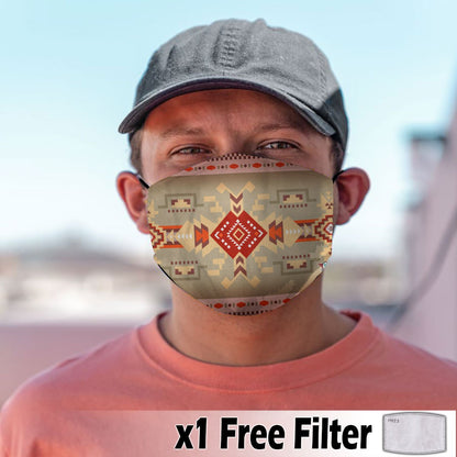 Native American Print Mask 43 NBD