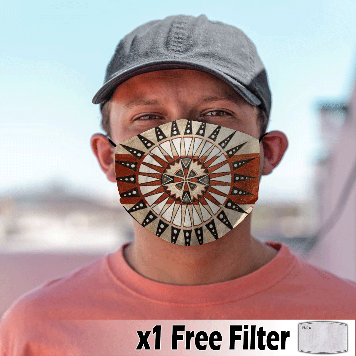 Native American Print Mask 45 NBD