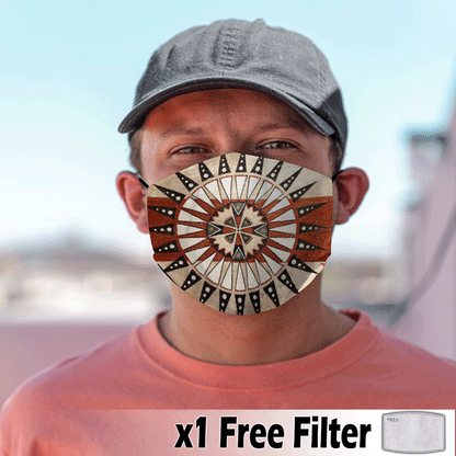 Native American Print Mask 45 NBD