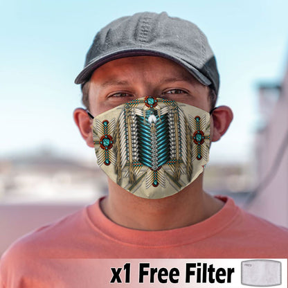 Native American Print Mask 48 NBD
