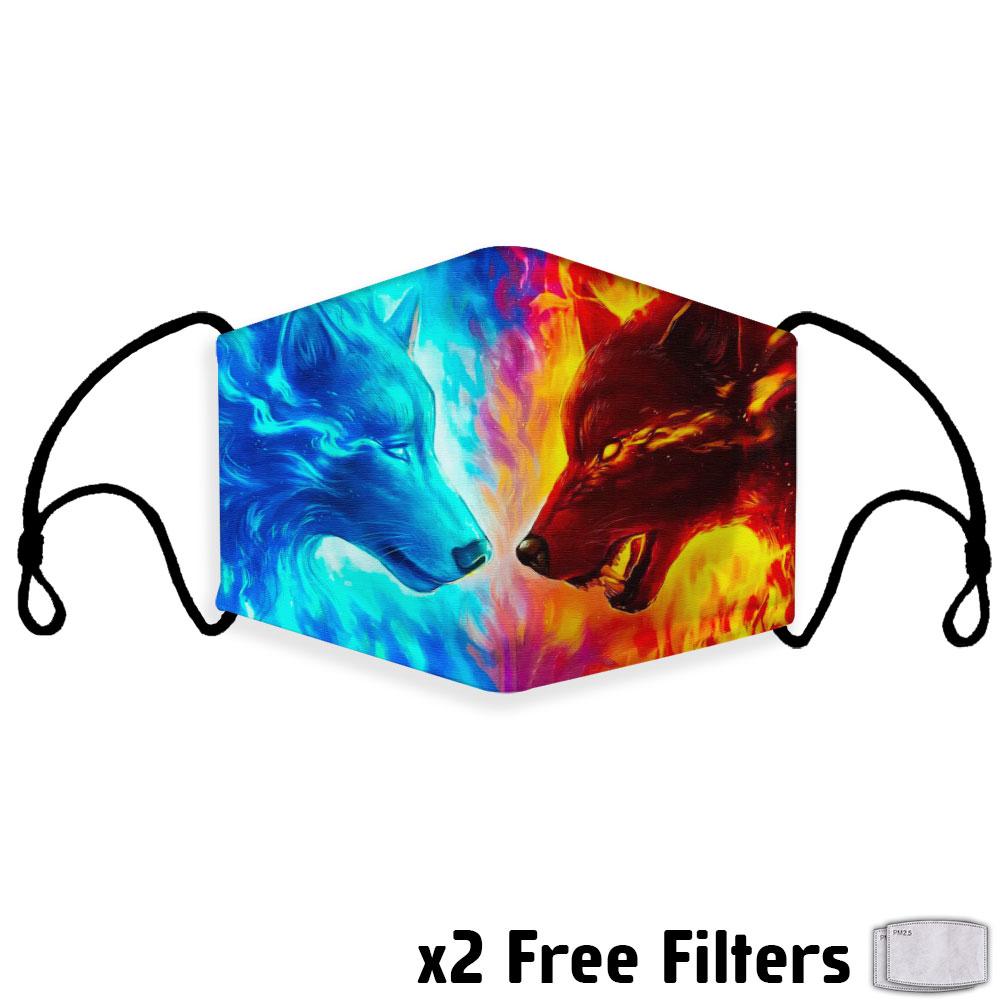 Wild wolf Native Mask NBD