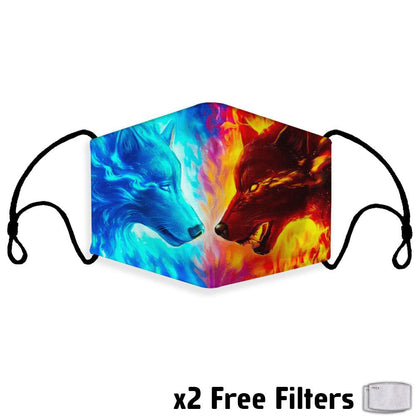 Wild wolf Native Mask NBD