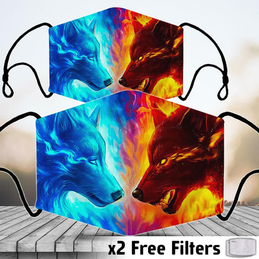 Wild wolf Native Mask NBD