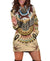 Native Pattern Culture Hoodie Dress