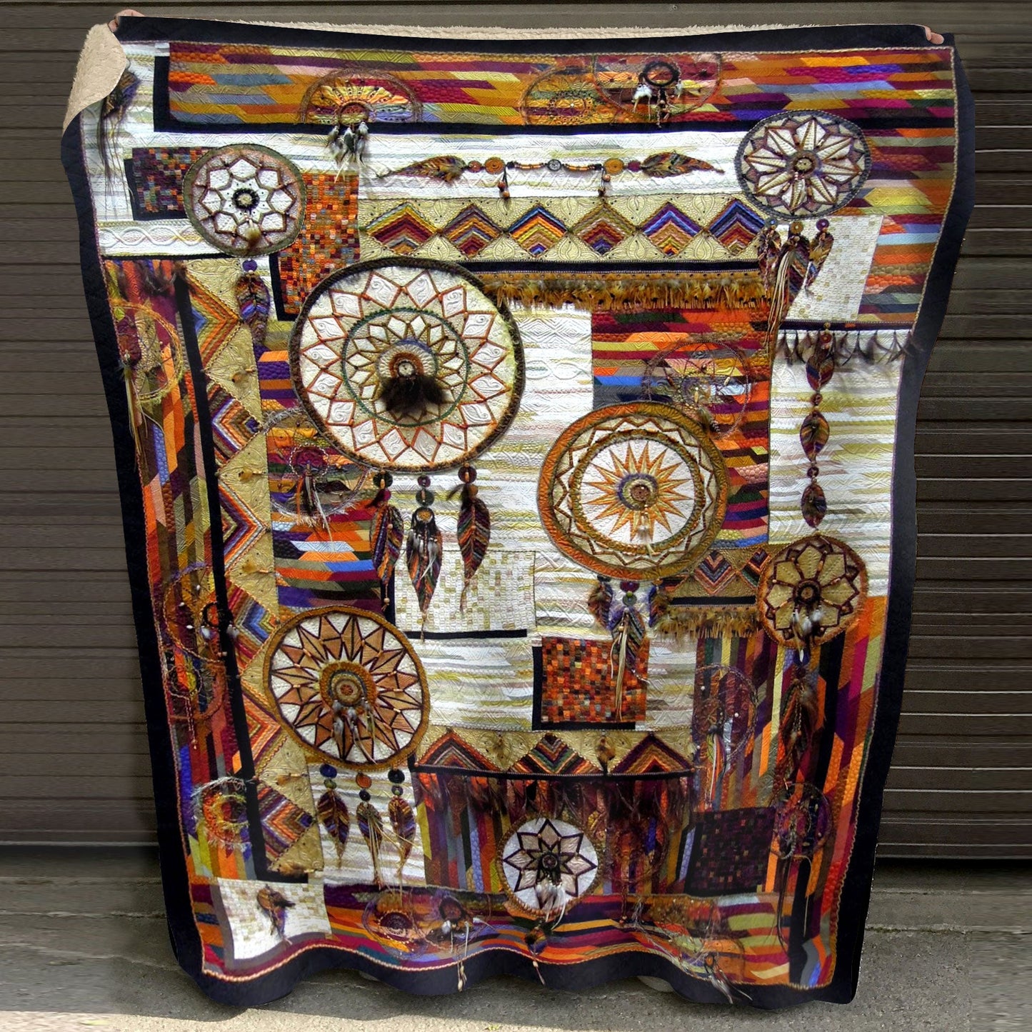 Native Dreamcatcher Fleece Blanket