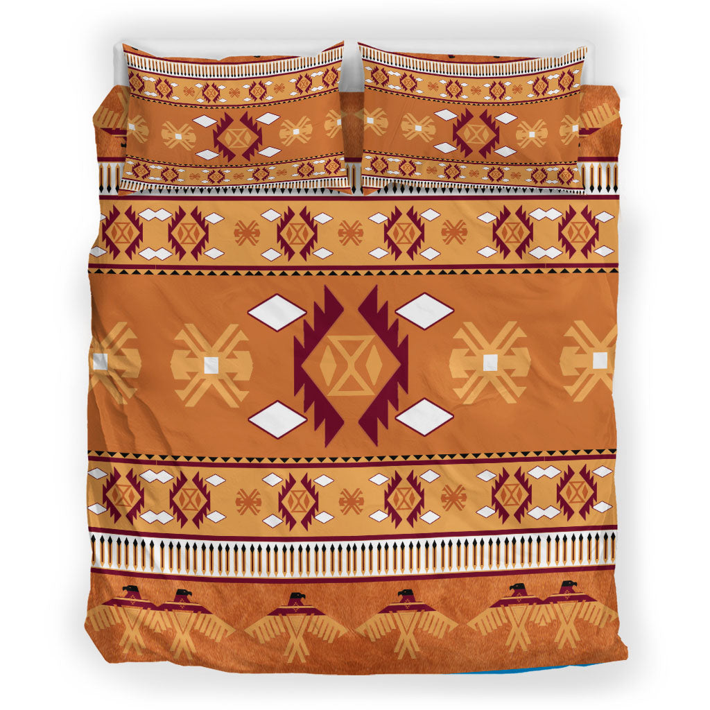 Oranges Native Pattern Bedding Set