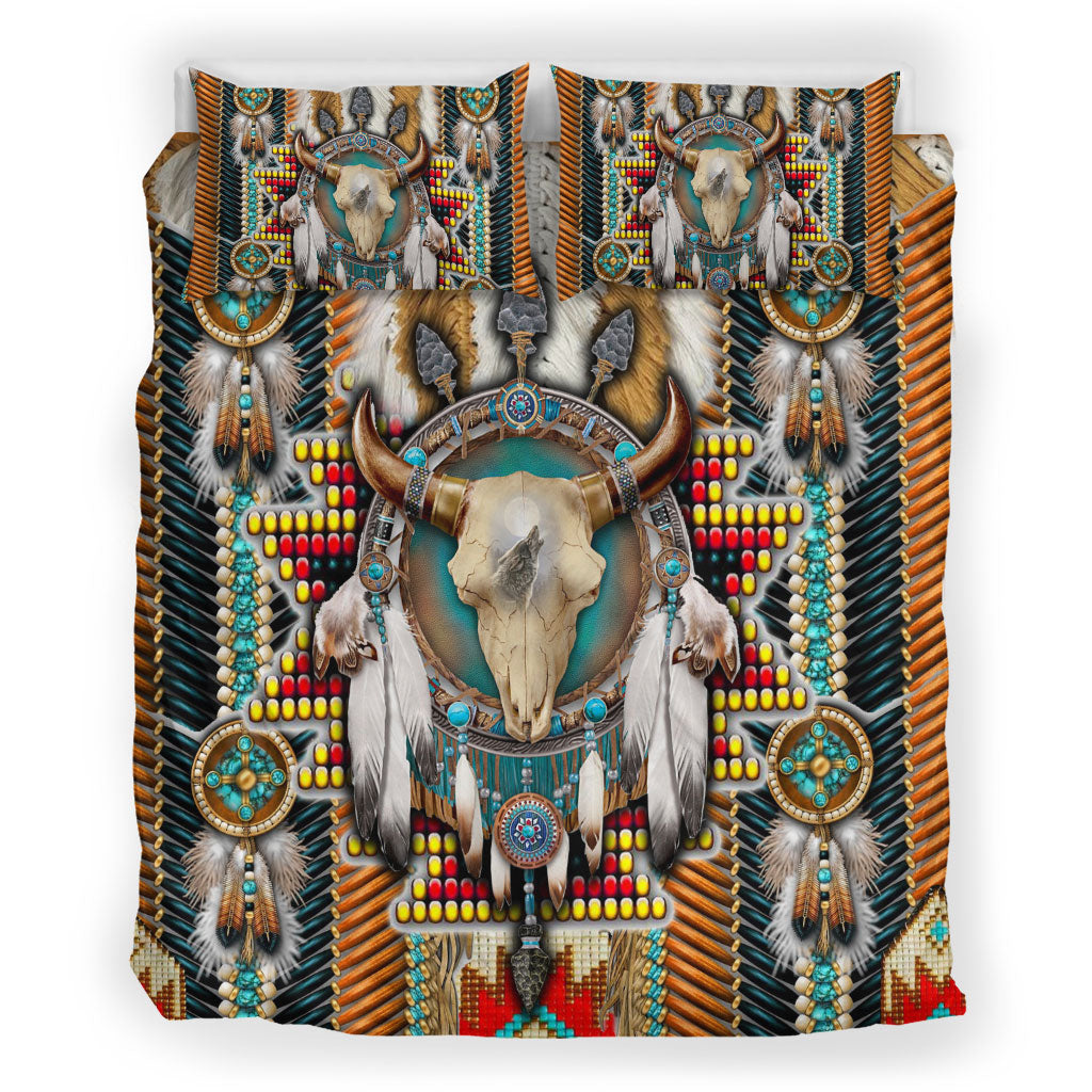 Color Native Pattern Bedding Set