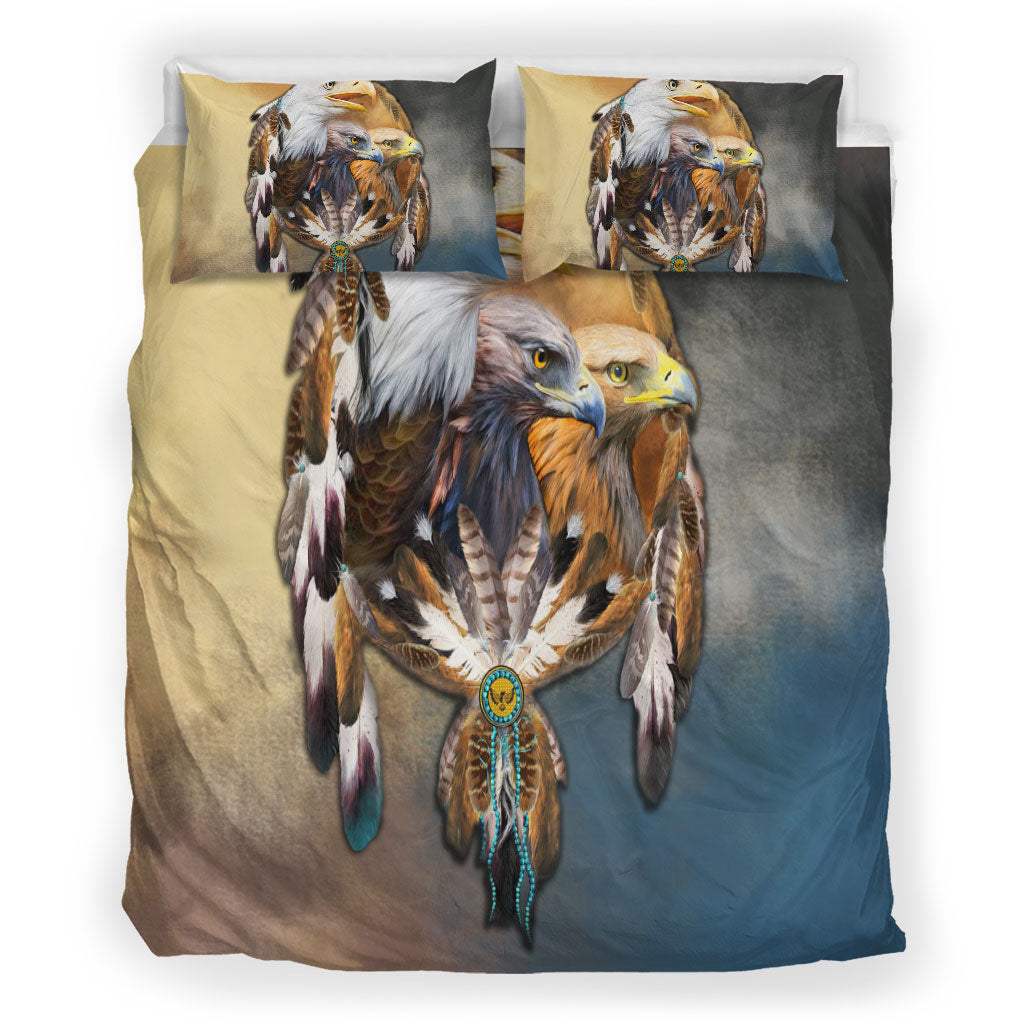 Two Eagle Dreamcatcher Bedding Set