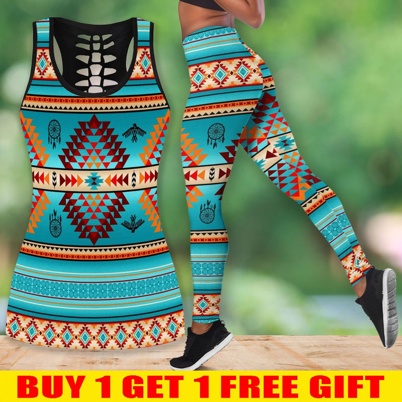 Native American Tank Top & Legging Set 04 WCS