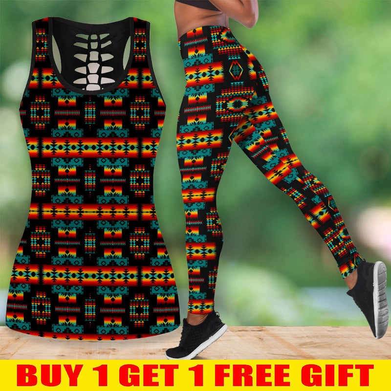 Native American Tank Top & Legging Set 13 WCS