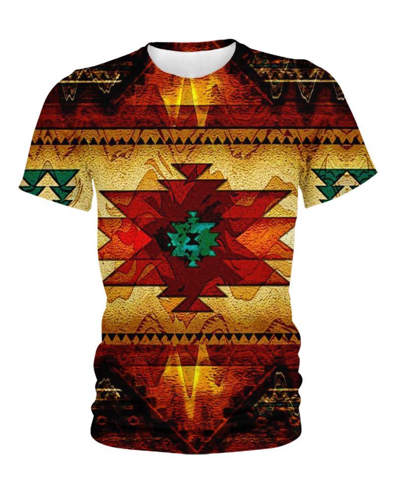 Native Pattern 3D Hoodie - Native American Pride Shop