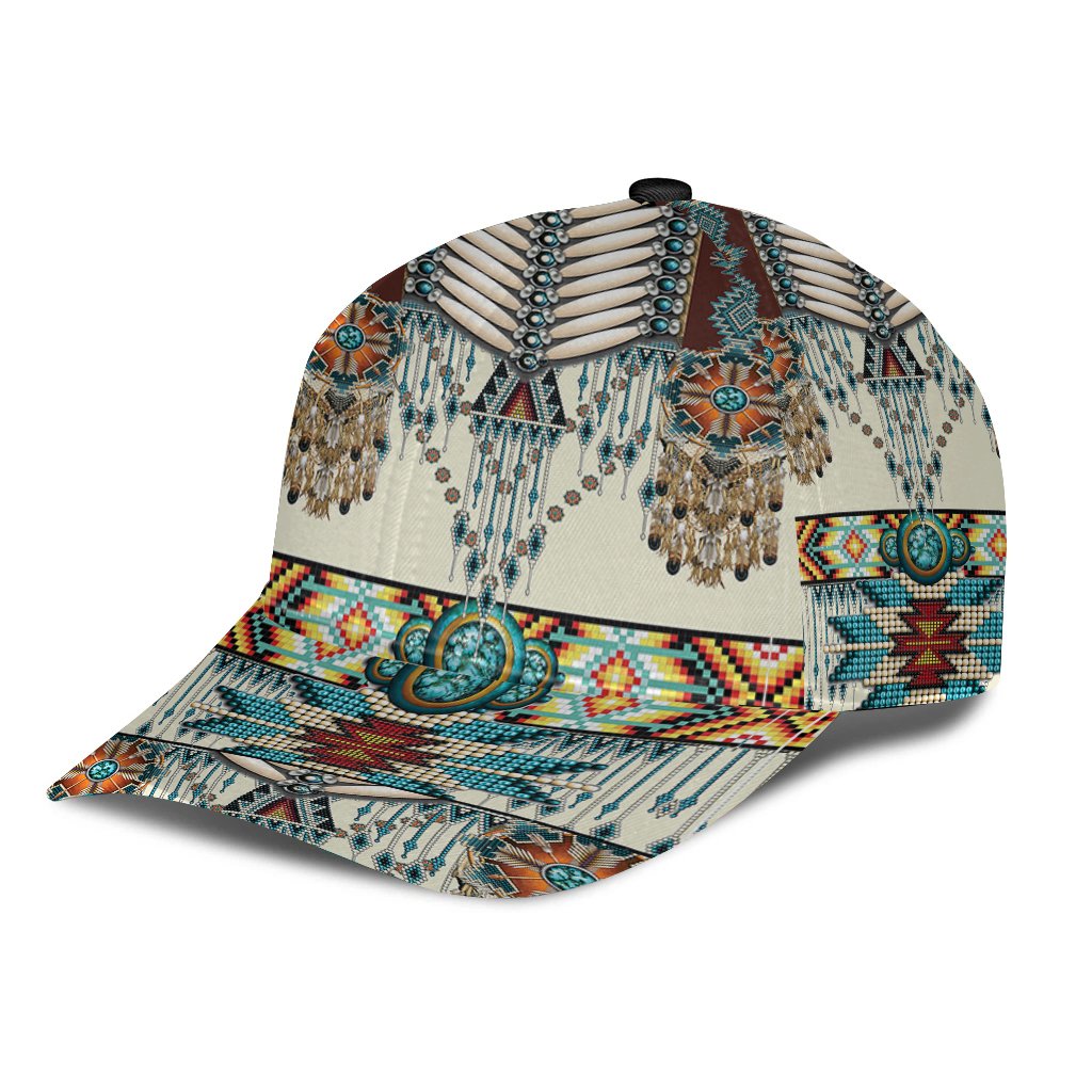 Red Native Caps Native Pattern Beautiful - Cap NBD - Native Heritage Store
