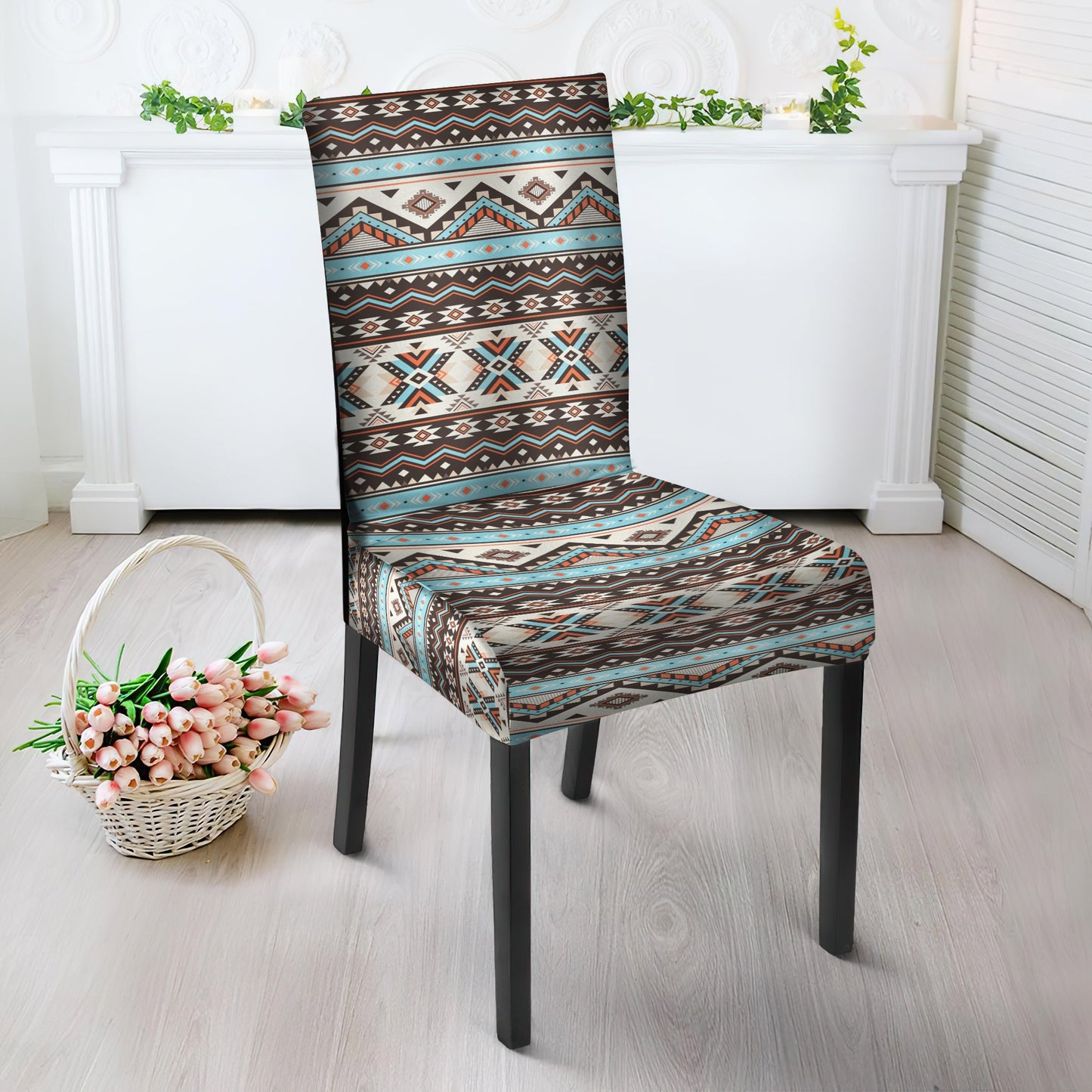 Multi Pattern Culture Design Native American Tablecloth - Chair cover NBD
