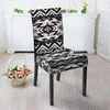 Blackwhite Pattern Design Native American Tablecloth - Chair cover NBD
