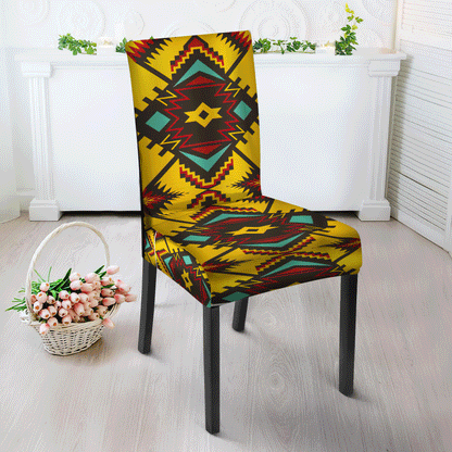 Yellow Tribe Design Native American Tablecloth - Chair cover NBD