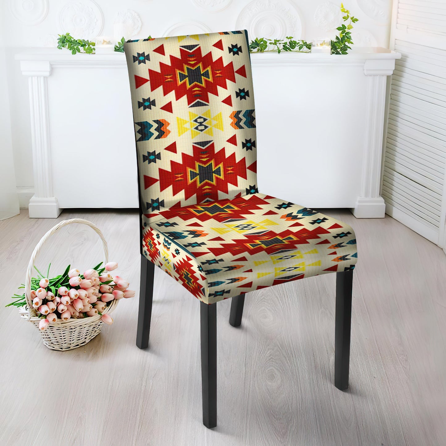 Multi Pattern Culture Design Native American Tablecloth - Chair cover NBD