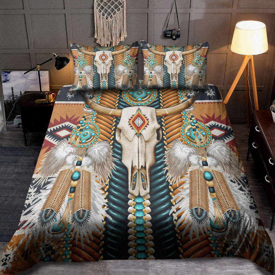 Inspired Apache Pattern Native American Bedding Set