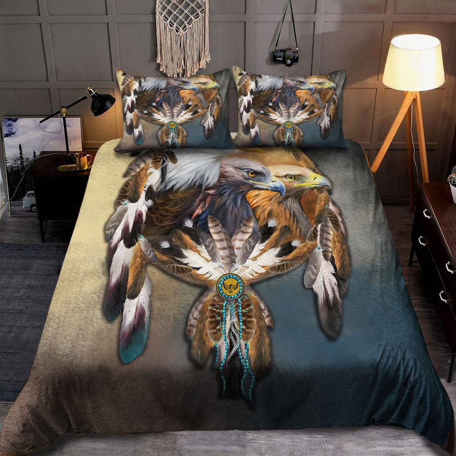 Two Eagle Dreamcatcher Bedding Set
