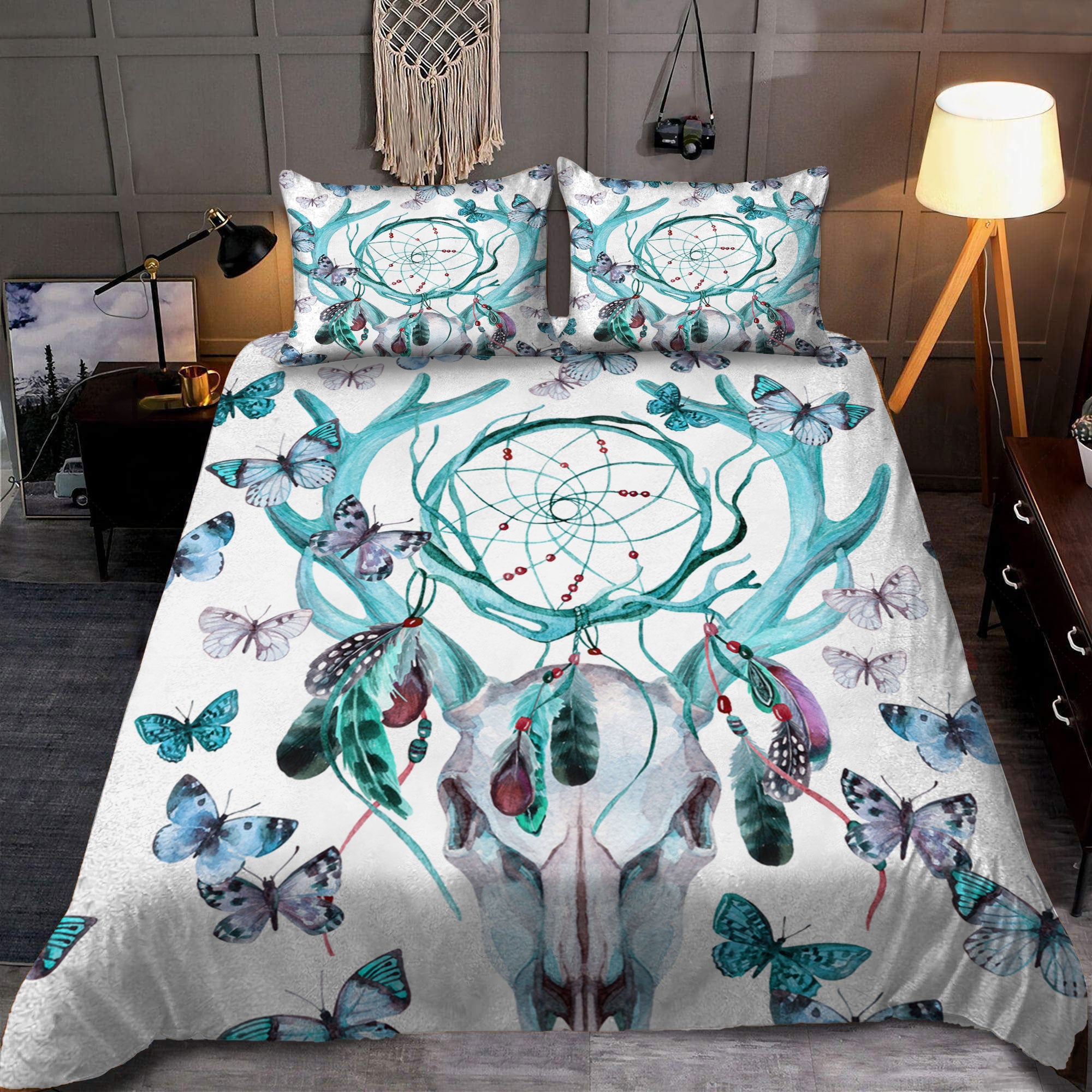 Turquoise Dreamcatcher Bedding Set