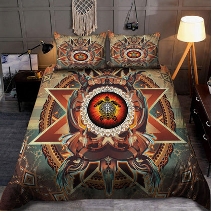 Turtle Spirit Native American Bedding Set