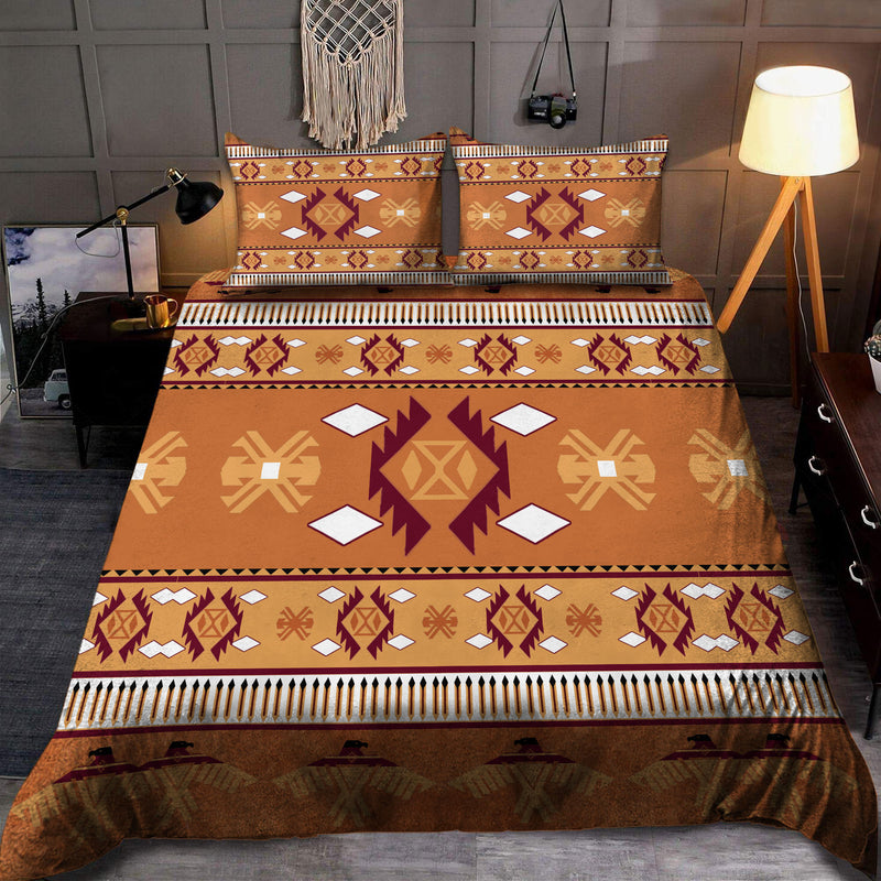 Oranges Native Pattern Bedding Set