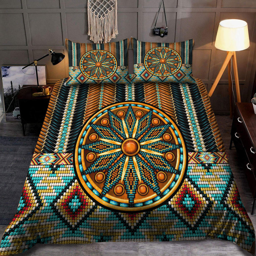Pattern Beautiful Native American Bedding Set