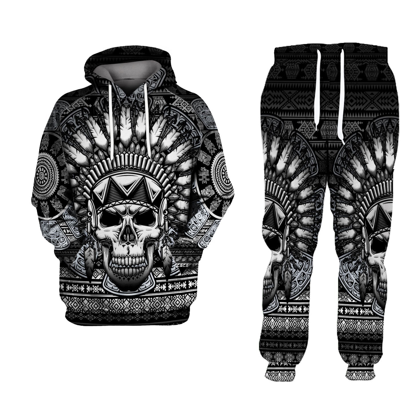 NATIVE HOODIE & SWEATPANTS SET NBD