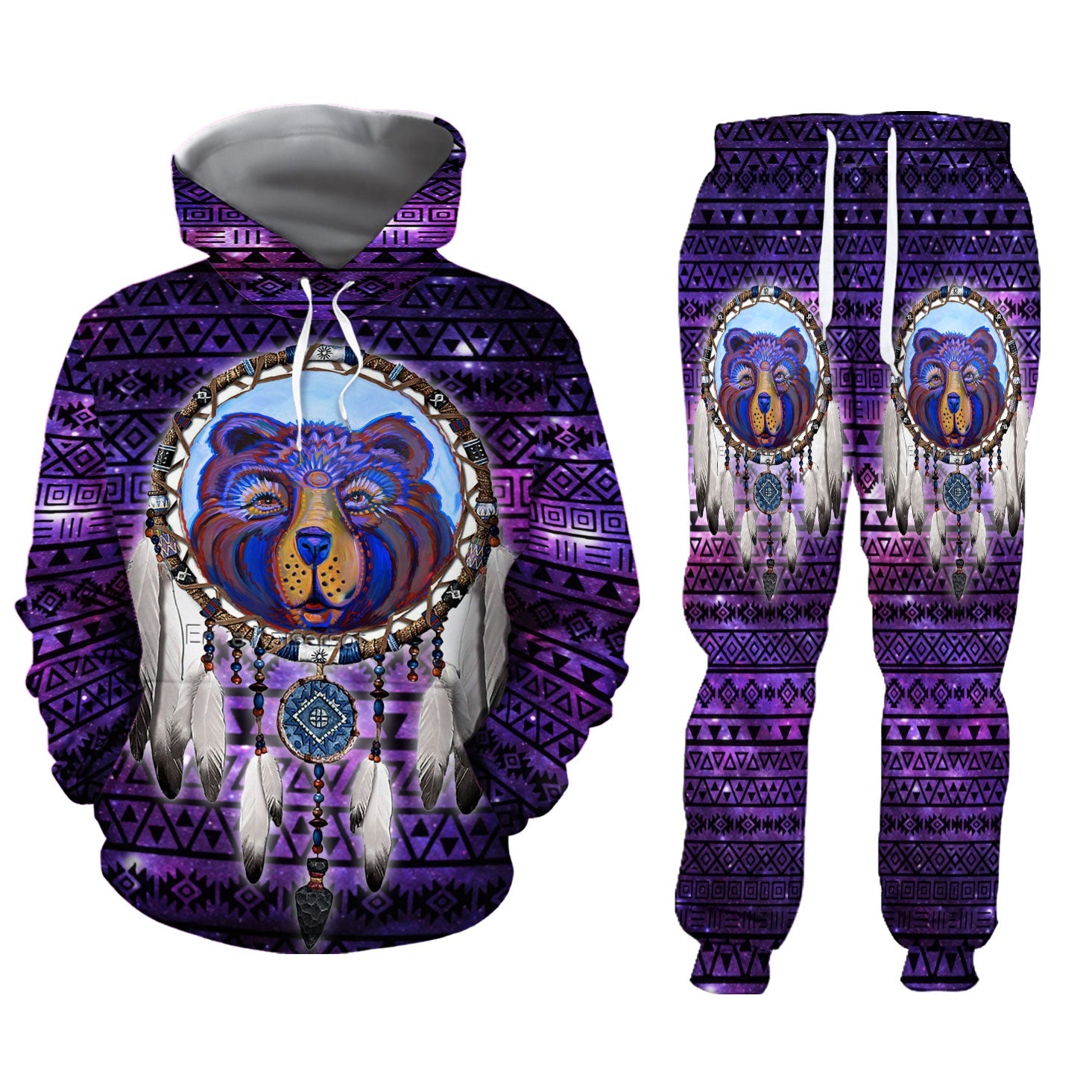 NATIVE HOODIE & SWEATPANTS SET NBD