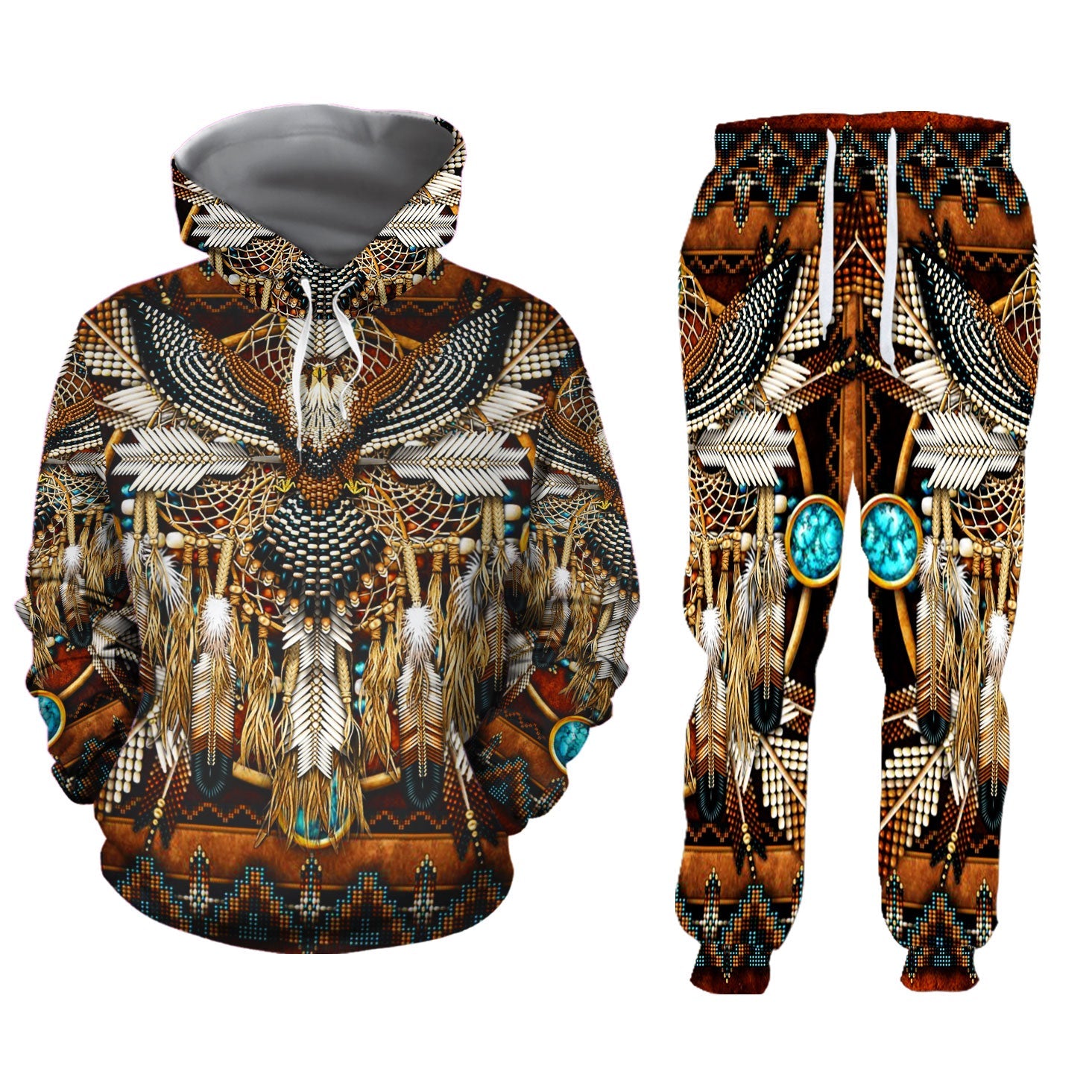 NATIVE HOODIE & SWEATPANTS SET NBD