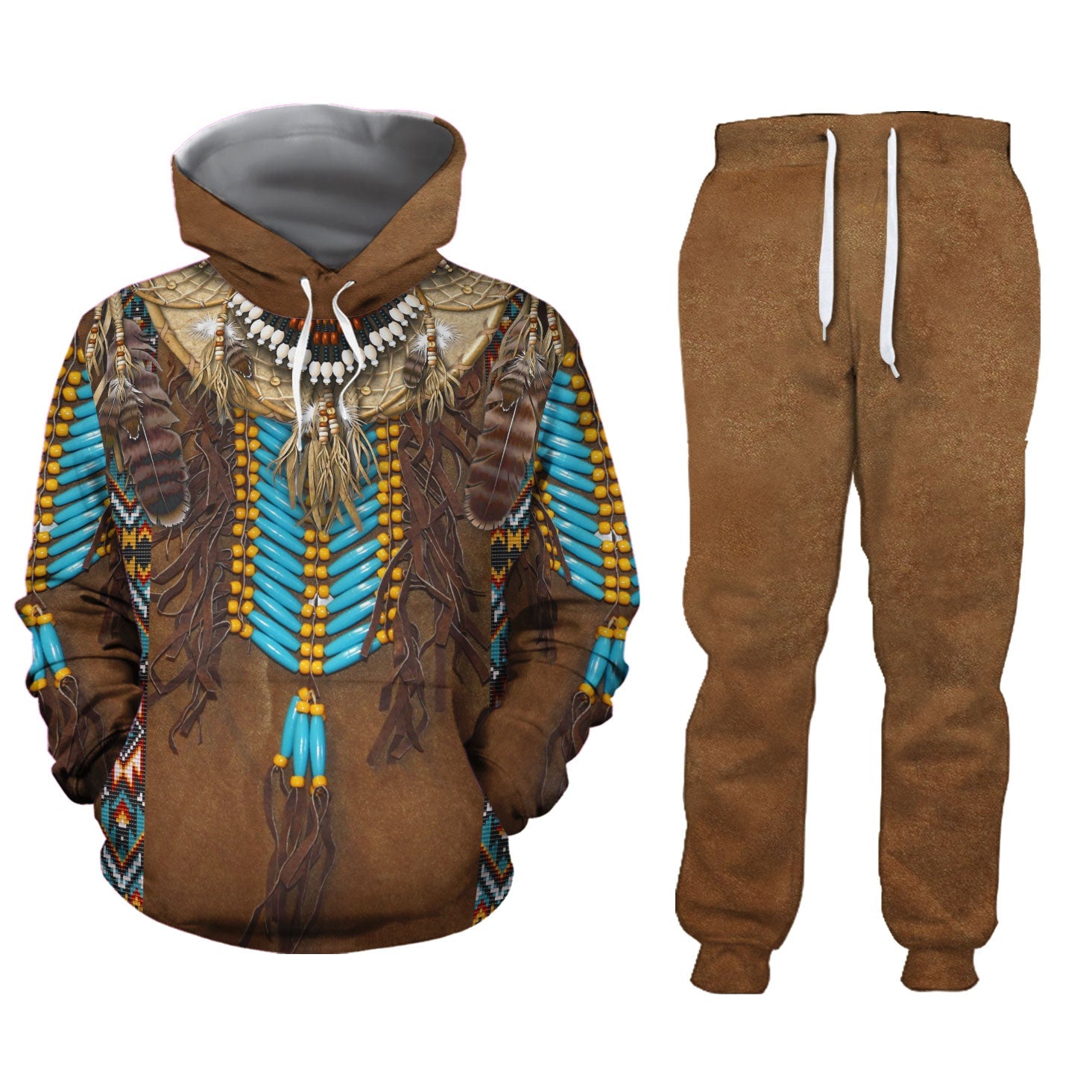 NATIVE HOODIE & SWEATPANTS SET NBD