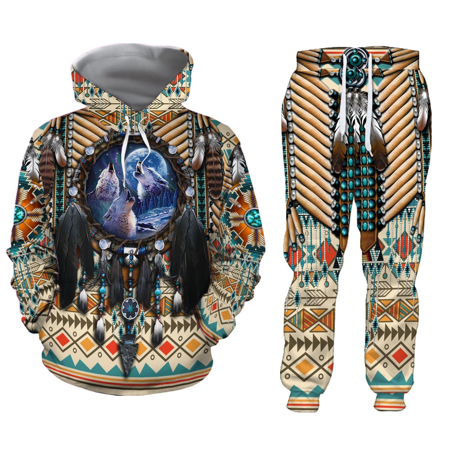 NATIVE HOODIE & SWEATPANTS SET NBD