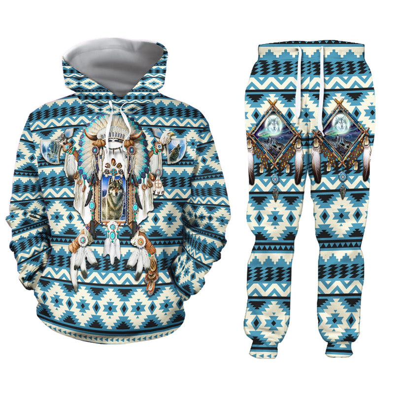 NATIVE HOODIE & SWEATPANTS SET NBD