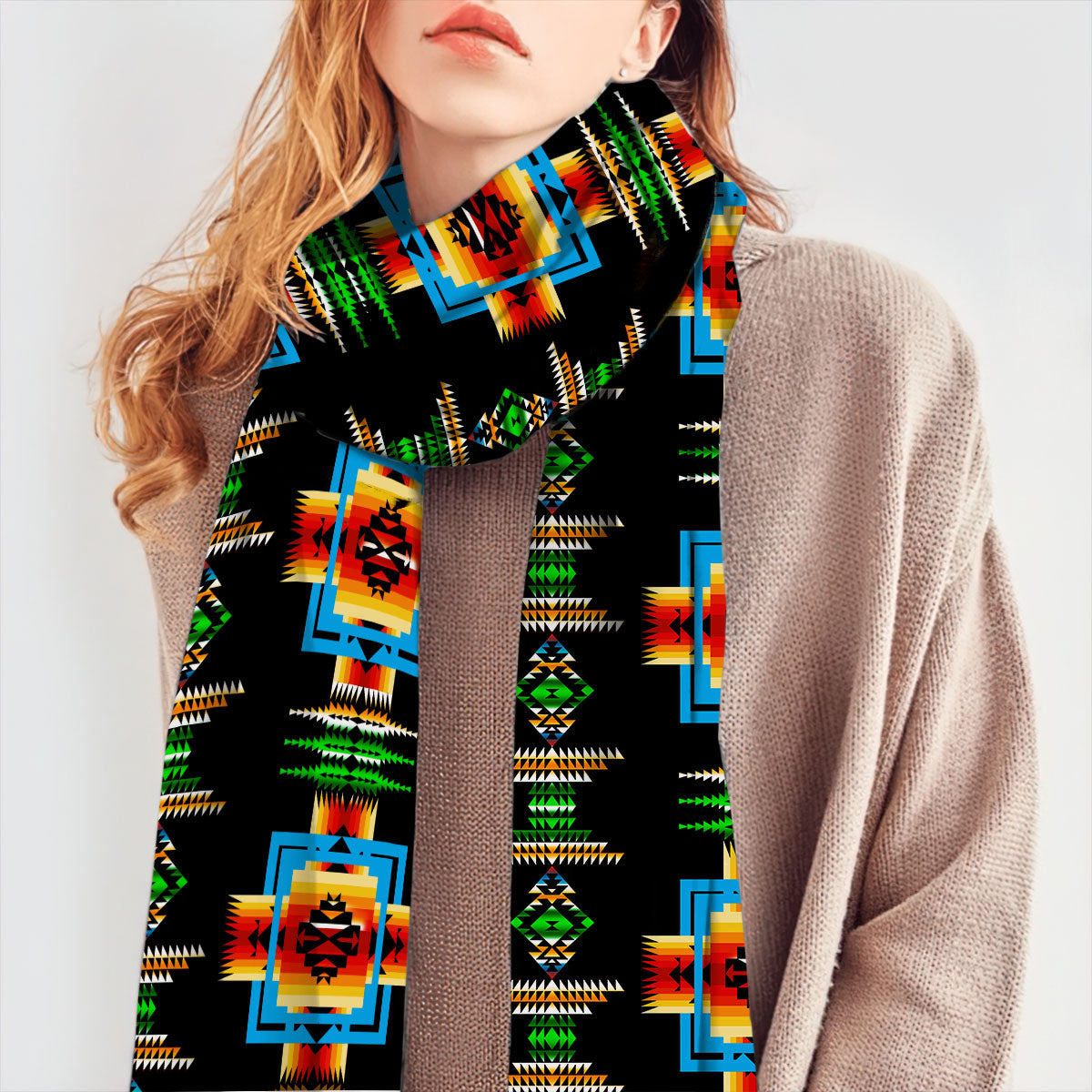 Native American - 3D  Scarf NBD