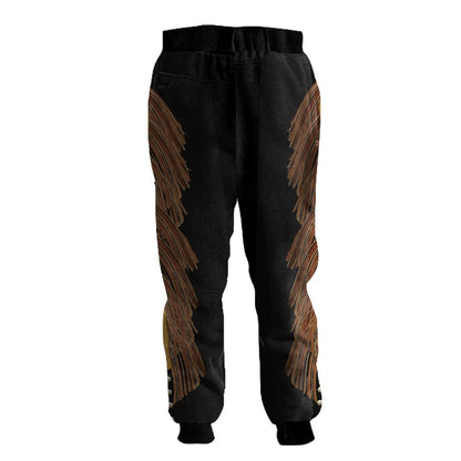 Black Pattern Native Sweatpants NBD