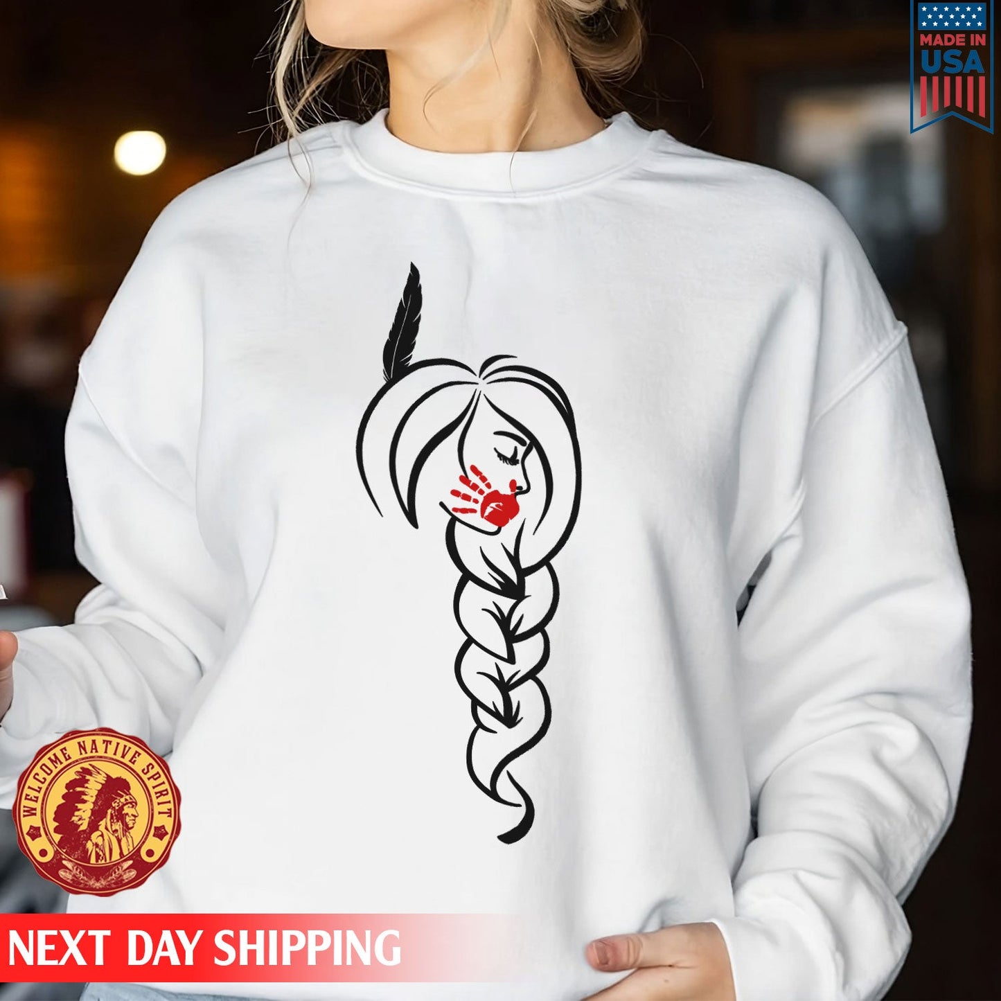 I Wear Red For My Sister, No More Stolen Sisters Shirts